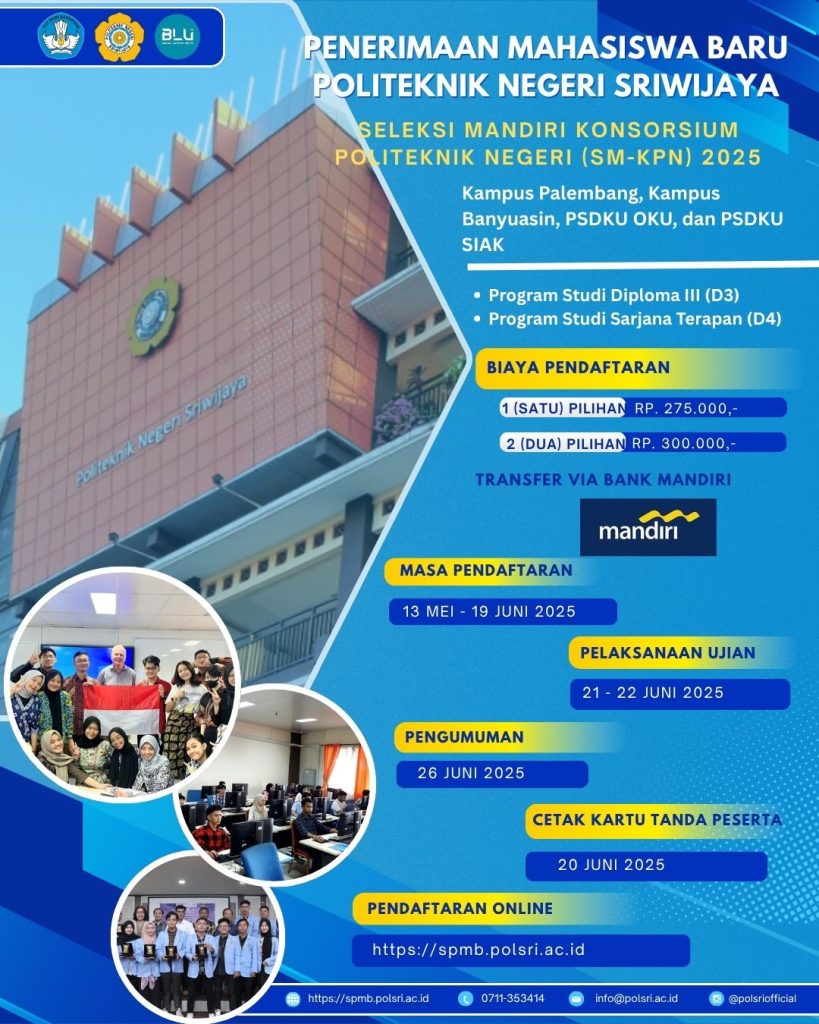 Penerimaan Mahasiswa Baru Jalur Seleksi Mandiri Konsorsium