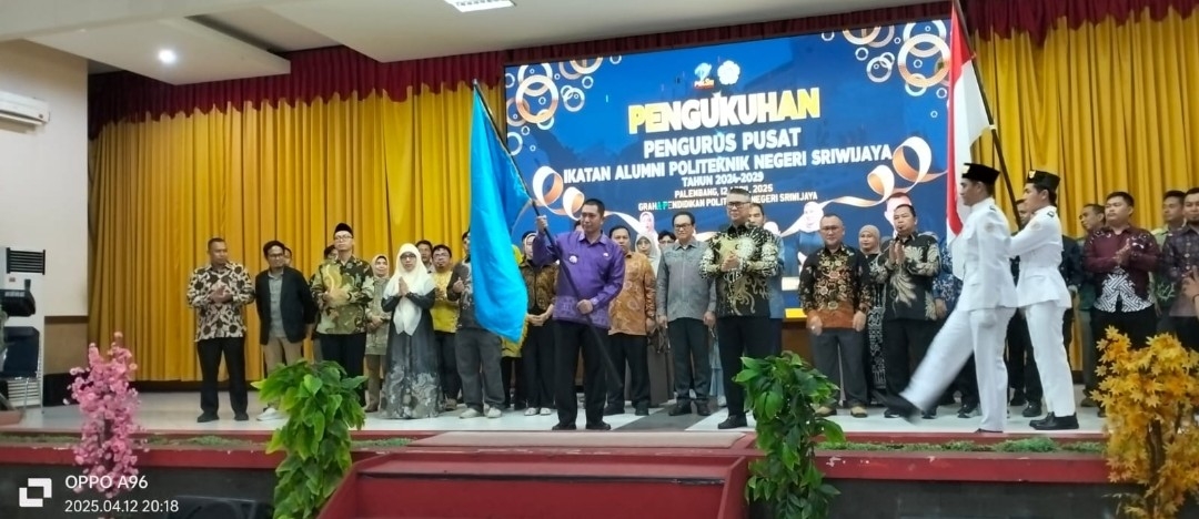 IKA Polsri 2024-2029 Resmi Dikukuhkan, Ludi Oliansyah Tekankan Kekompakan dan Sinergi